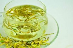 冬季嗓子干痒可以适当喝金银花茶